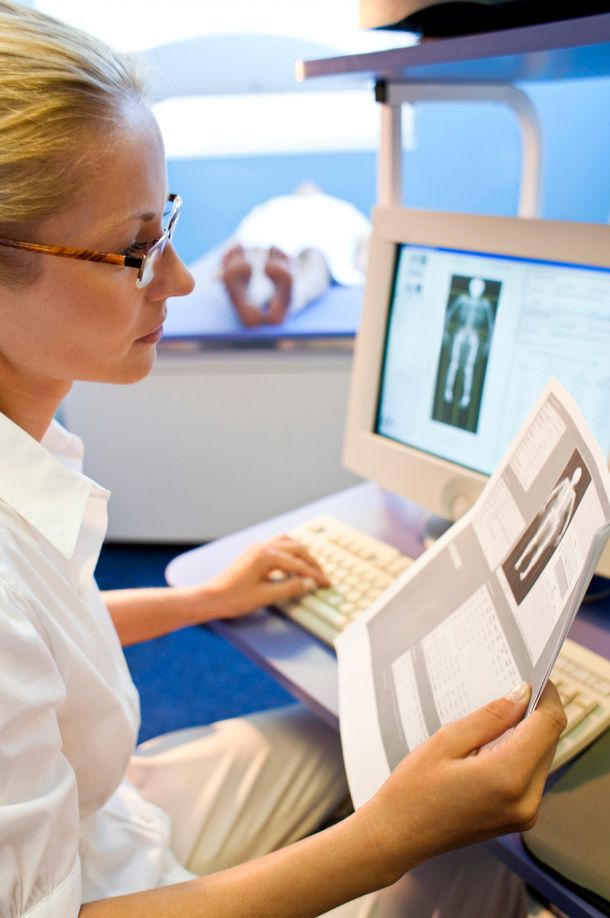 Bone density scan.
